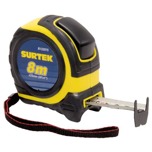 FLEX&Oacute;METRO SURTEK B122087 ANTIIMPACTO SILVER 8M X 1 IN  image number null