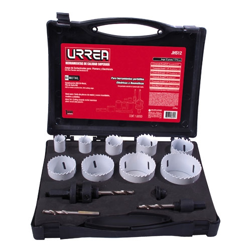 JUEGO URREA JHS12 DE 12 CORTAC&Iacute;RCULOS BIMET&Aacute;LICOS  image number null