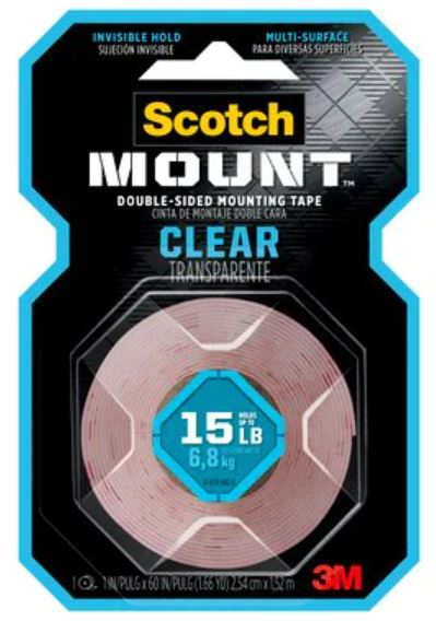410HDC CINTA MONT TRANSP25.4MMX1.5M  image number null