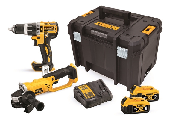 ROTOMARTILLO DEWALT DCK209P2TB3 MAS MINIESMERILADORA 20V  image number null