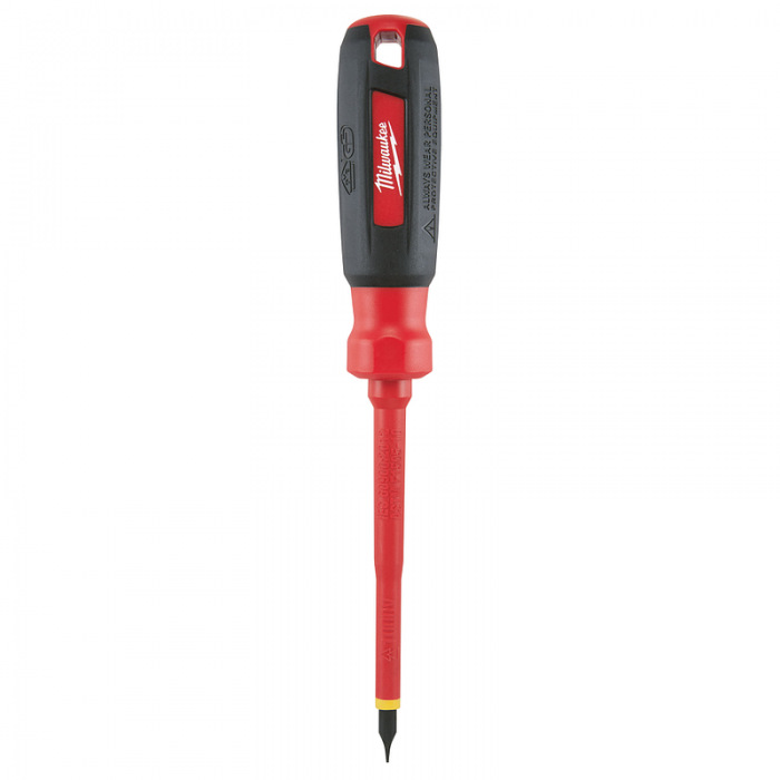 DESARMADOR MILWAUKEE 48222231 INSULADO DE CABINA DE 1000V 316IN X 3IN  image number null