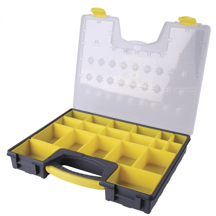 CAJA SURTEK 125011 PORTAHERRAMIENTAS PLÁSTICA ORGANIZADORA 16.5 IN  image number null