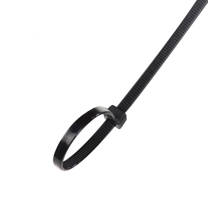 CINCHO MIKELS CDP10046X300 DE PLASTICO NEGRO 4.6 X 300 MM C100 PZAS  image number null