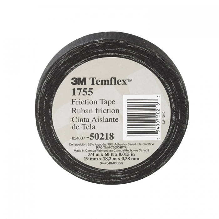Cinta Electrica de Tela de Algodon Temflex 1755 34 In X 60 Ft  image number null