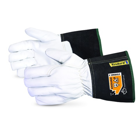 GUANTE SUPERIOR GLOVE DE FLOR DE CABRA PCONDUCTOR CFORRO DE KEVLARFIBRA DE FILAMENTO COMPUESTO Y PUÑOS DE GUANTELETA TS  image number null