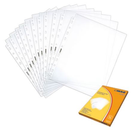 PROTECTORES MAE PHO100 DE HOJAS TAMANO OFICIO CAJA CON 100 PZAS  image number null