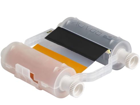 Cinta de Impresion Brady de Resina NegroNaranja 4.330 In  image number null