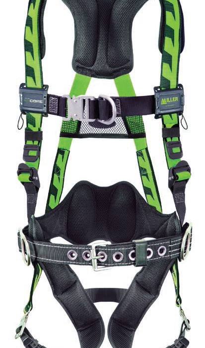 ARNES COMPLETO AIRCORE C/ANILLO D EN PECHO DORSO Y LATERALES SOPORTE LUMBAR Y HEBILLA DE CORREA DE PIERNA T-UNIVERSAL  image number null