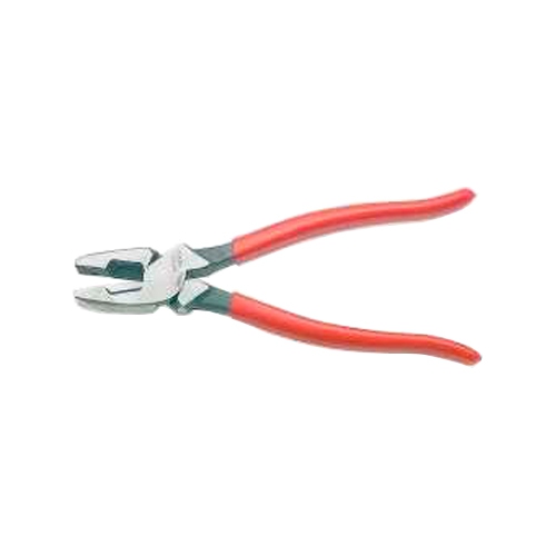 PINZA URREA 269GHL PELECTRICISTA CORTE LATERAL DE ACERO CMANGO DE HULE DE 9 IN  image number null