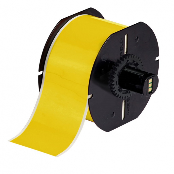 Cinta Brady Toughstripe PMarcaje de Pisos de Poliester Amarillo CAdhesivo de Caucho de 2.25 In X 100 Ft  image number null