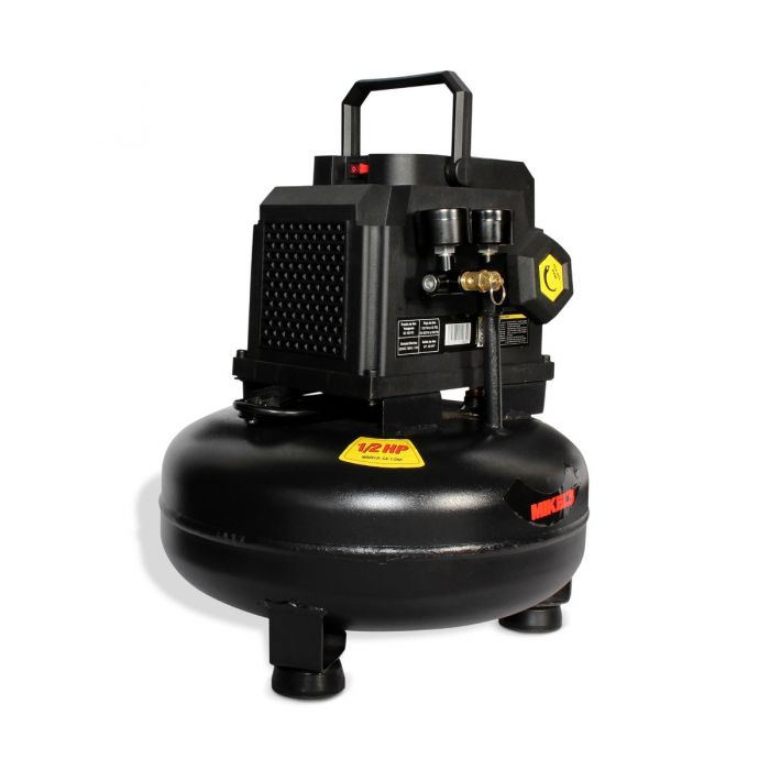 COMPRESOR MIKELS CA12HP DE AIRE 44198 HP TIPO HAMBURGUESA 11 L LIBRE DE ACEITE  image number null