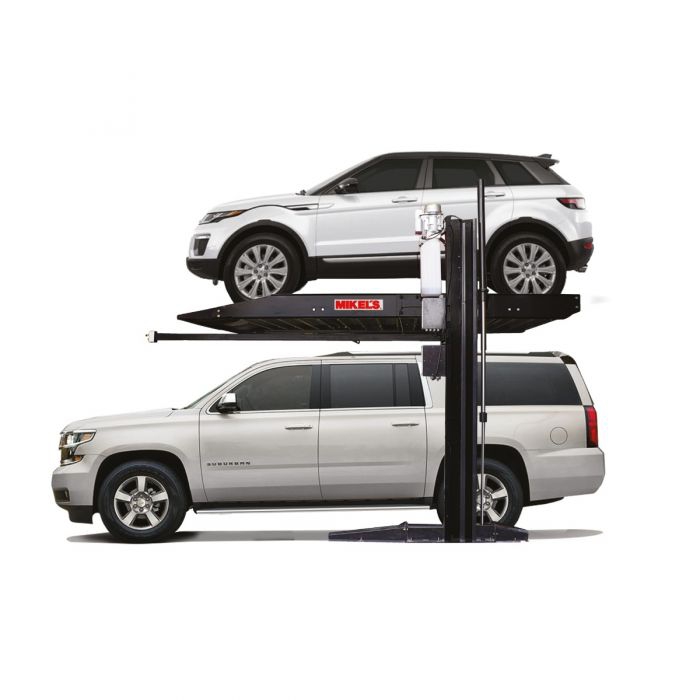 ELEVADOR MIKELS REE2300 RAMPA PARA ESTACIONAMIENTO 2 POSTES 2300 KG  image number null