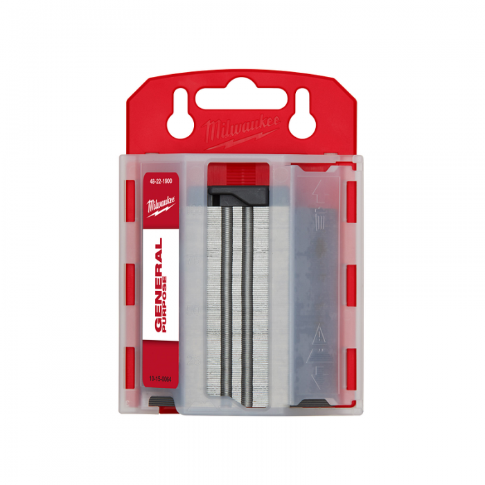 DISPENSADOR MILWAUKEE 48221900 100 PIEZAS NAVAJAS UTILITARIAS REPUSTOS  image number null