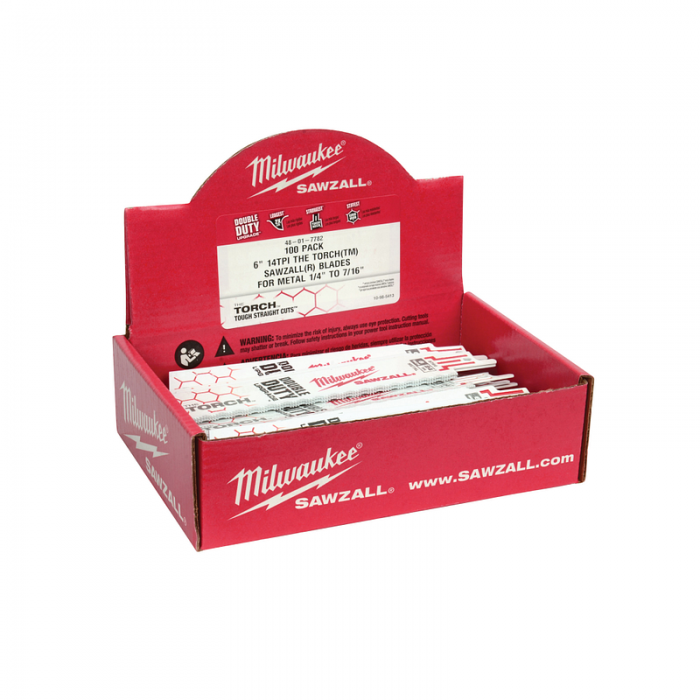 HOJA MILWAUKEE 48017782 MULTIMATERIAL 14 LARGO 6IN BULK 100  image number null
