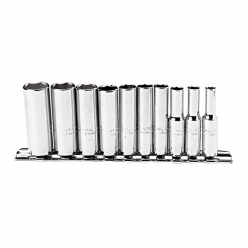 JUEGO DE DADOS PROTO J47102 PROFUNDOS DE 10 PIEZAS ES IDEAL PARA UTILIZAR CON MATRACAS DE USO PESADO  image number null