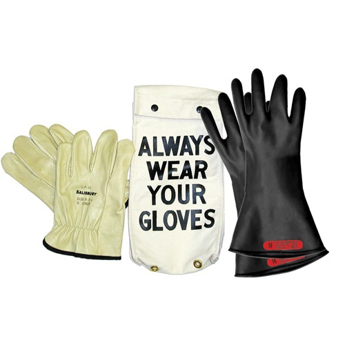 KIT P/LINIERO SALISBURY CLASE 00 C/GUANTES DE 11 IN PROTECTORES Y BOLSA P/GUANTES T-9  image number null