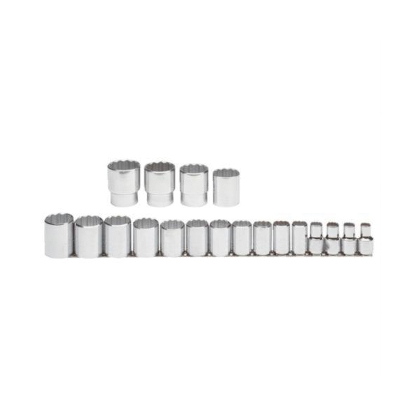 JUEGO DE DADOS PROTO J54113 12IN 19PC 12PT ES IDEAL PARA UTILIZARLO CON MATRACAS DE USO PESADO  image number null