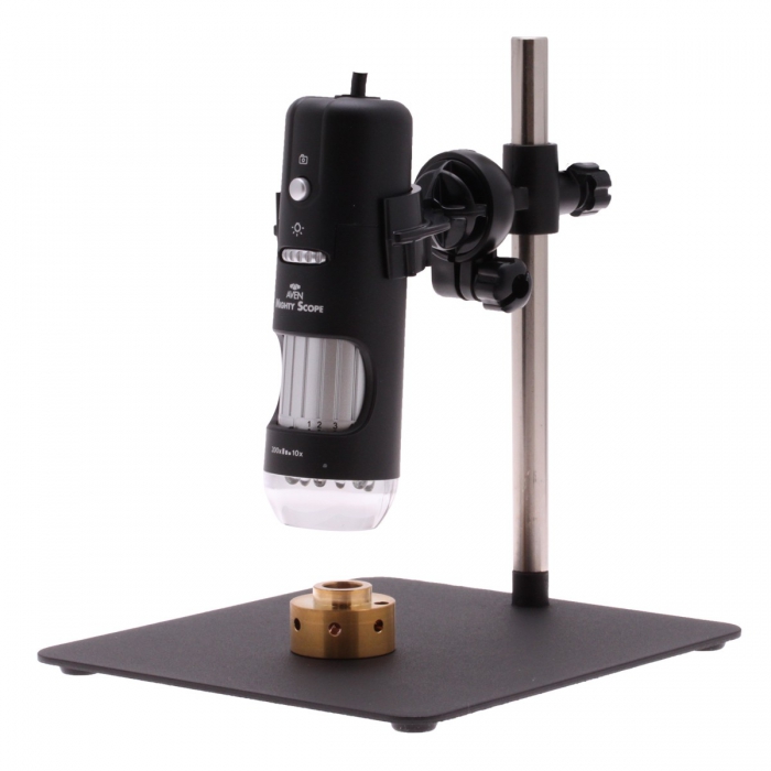 MICROSCOPIO DIGITAL AVEN 26700209 MIGHTY SCOPE 10X200X 5 MEGAPIDXELES CON LUZ LED  image number null