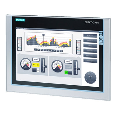 PANTALLA TFT SIMATIC HMI SIEMENS 6AV21240MC010AX0 TP1200 COMFORT PANEL MANDO TACTIL WIDESCREEN DE 12 IN  image number null
