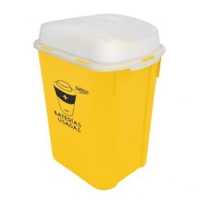 CONTENEDOR SABLON 8225AM 20L BATERIAS USADAS AMARILLO  image number null