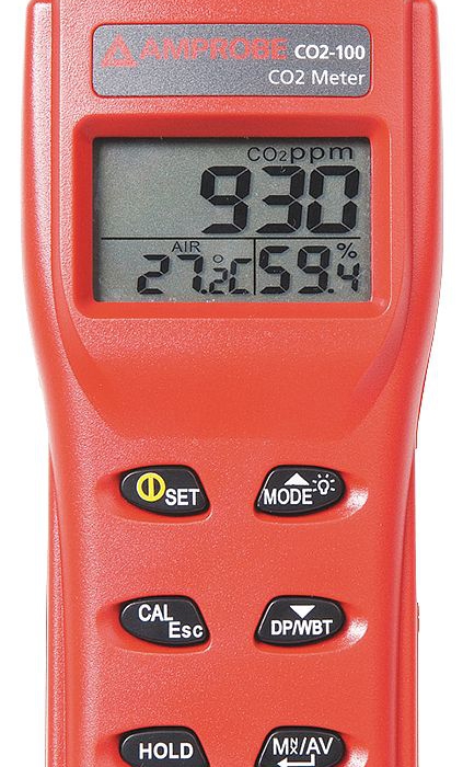 MEDIDOR AMPROBE CO2100 NIVELES DE DIOXIDO DE CARBONO PORTATIL  image number null