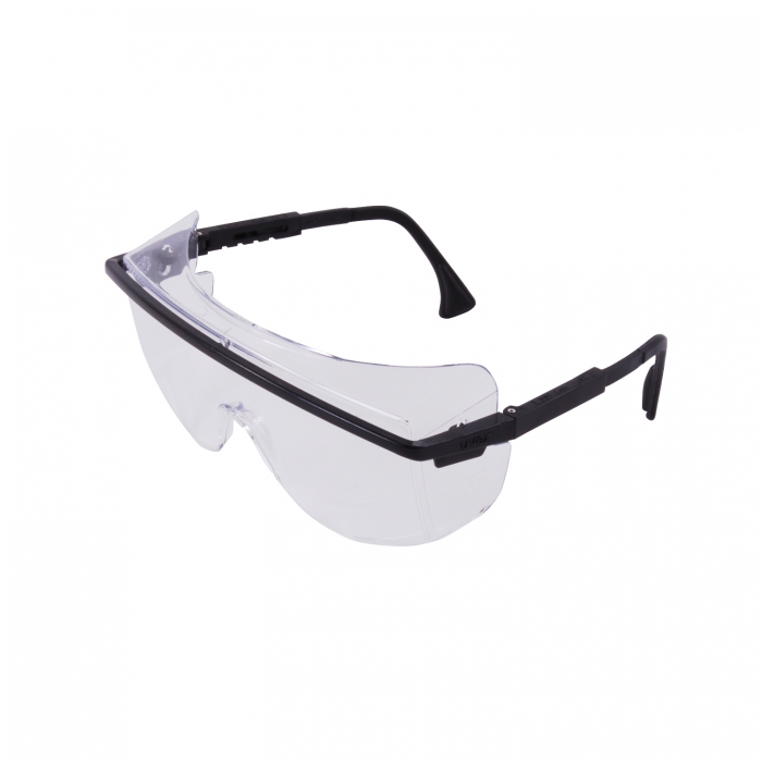 LENTE UVEX ASTRO OTG ARMAZON NEGRO MICA CLARA ANTIEMPAÑANTE  image number null