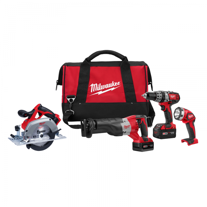 COMBO MILWAUKEE 269424 4 HERRAMIENTAS M18 FUEL LITHIUM  image number null