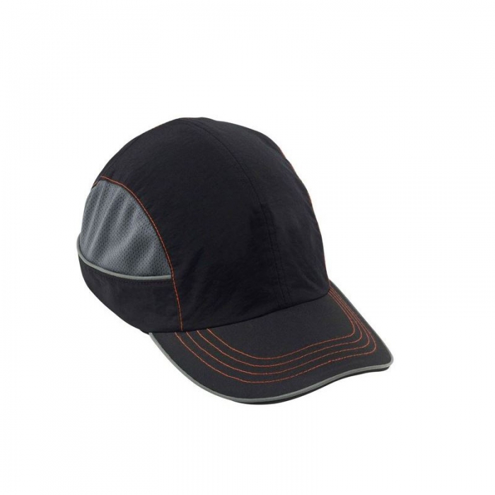 GORRA SKULLERZ 8950 NYLONPOLIESTER NEGRO CVISERA LARGA DE 80 MM  image number null