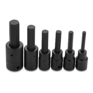 JUEGO DE DADOS PROTO DE IMPACTO DE 6 PIEZAS METRICAS DE 12 IN  image number null