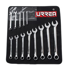 JUEGO URREA 1200DHM DE 13 LLAVES COMBINADAS METRICAS 6 PUNTAS  image number null