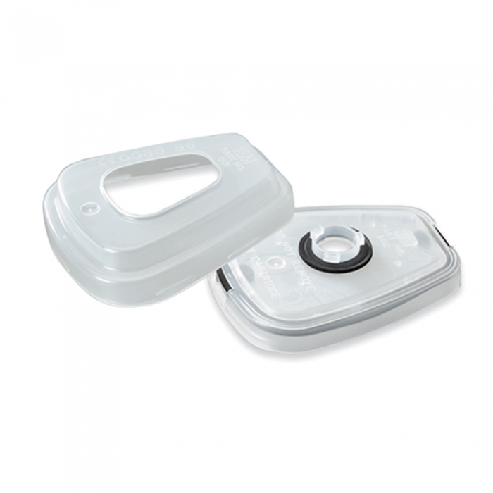 Retenedor 3m 501 para Prefiltros 5n11 5p71 Color Blanco los Cartuchos Serie 6000  image number null
