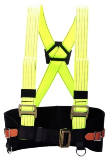 CINTURON MSA PMINERO DE NYLON CON SOPORTE LUMBAR Y TIRANTES UNITALLA  image number null