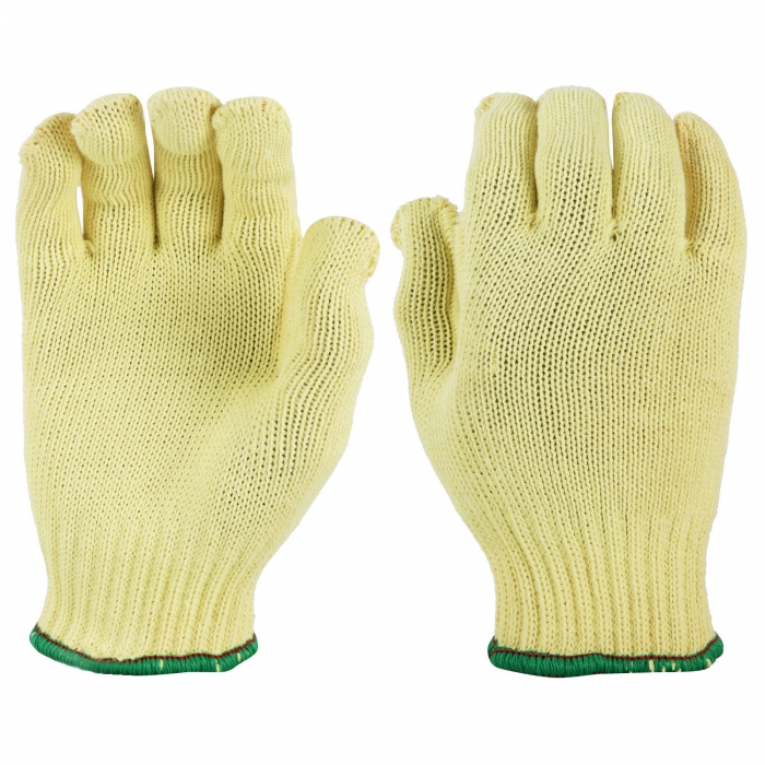 Guante Mcr 100% Kevlar Amarillo Peso Pesado Cal 7 CRefuerzo TM  image number null