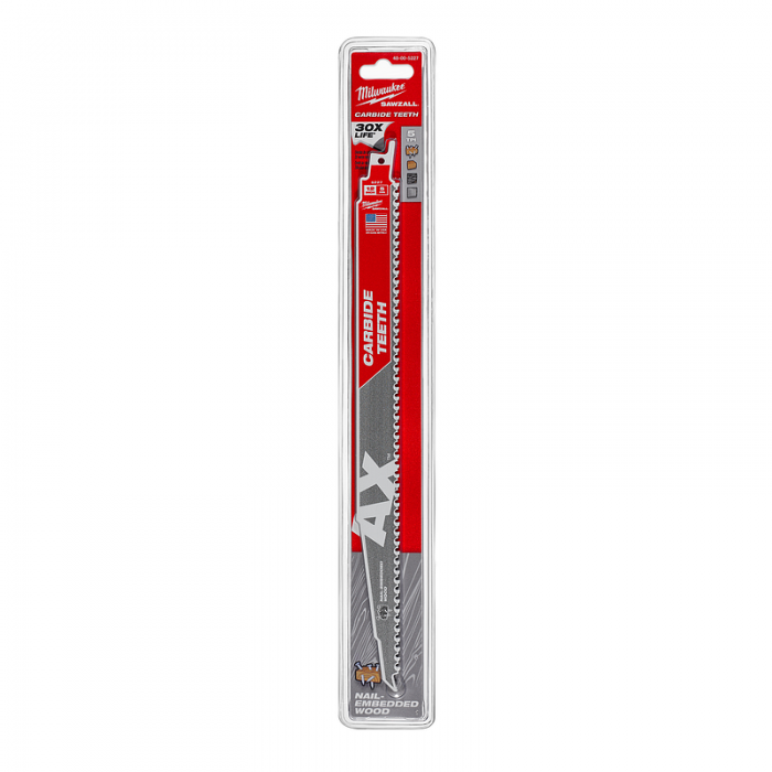 HOJAS DE CARBURO MILWAUKEE 48005227 SAWZALL TORCH 12IN  image number null
