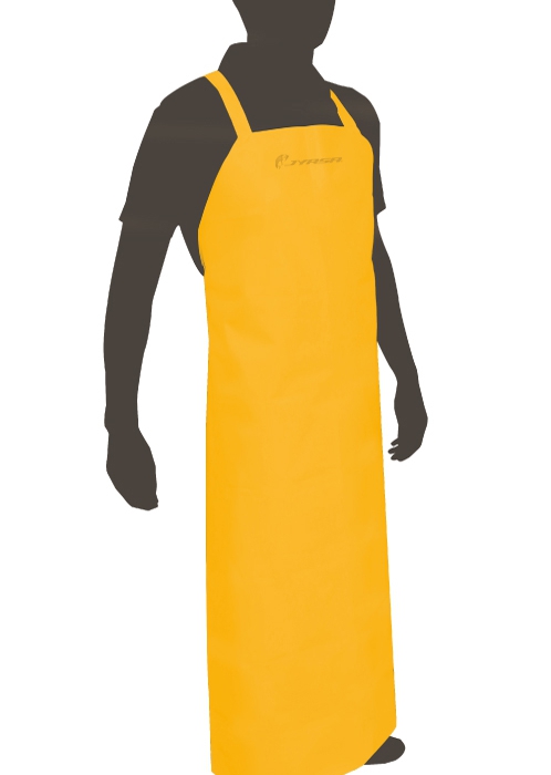 MANDIL JYRSA DD1155AM AMARILLO RESISTENTE AL CORTE 90 CMS X 127 CMS  image number null