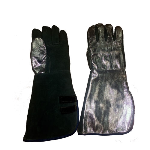 GUANTE DE RAYON ALUMINIZADOCARNAZA DE 45 CM CFORRO DE NOMEX TXL  image number null