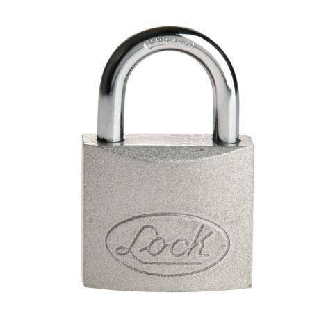 CANDADO LOCK L22L38A DE ACERO LARGO LLAVE EST&Aacute;NDAR 38MM EN CAJA  image number null