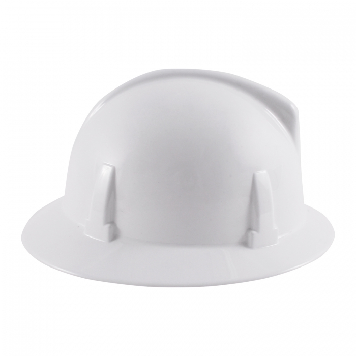 CASCO ALA AMPLIA MSA TOPGARD FASTTRAC DE POLICARBONATO BLANCO  image number null