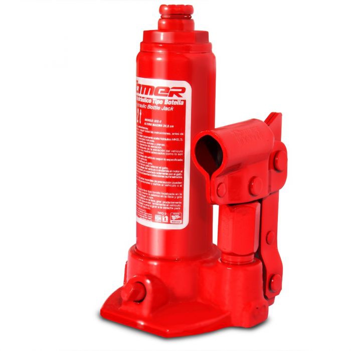 GATO TAMER GTE2 HIDRAULICO DE BOTELLA CON TORNILLO DE EXTENSION 2 T  image number null
