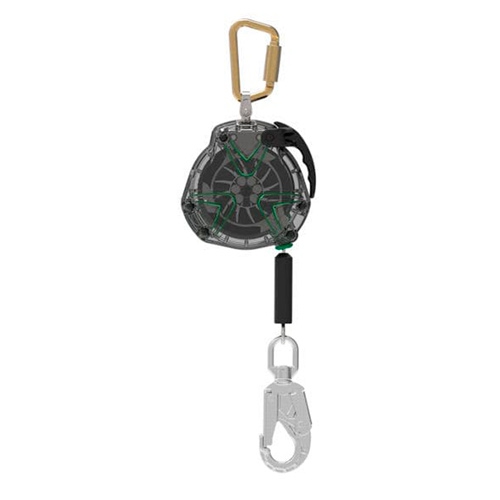 CABLE RETRACTIL MSA GALVANIZADO VTEC STANDARD SRL GANCHO DE ACERO DE 15 M  image number null