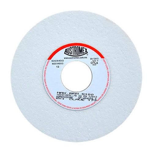 RUEDA ABRASIVA AUSTROMEX OXIDO DE ALUMINIO 5100 RPM DE 6 X 12 X 114 IN  image number null
