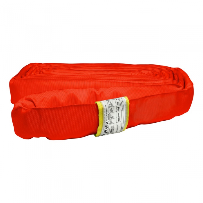 ESLINGA URREA ER66 REDONDA SINFIN COLOR ROJO 6M 6TON  image number null