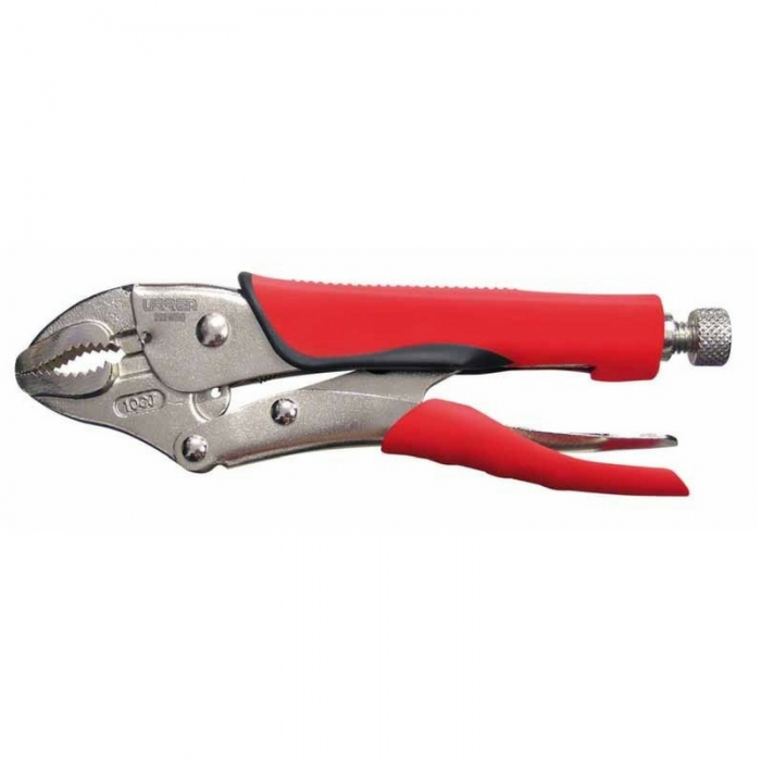 PINZA URREA 292WRG DE PRESI&Oacute;N QUIJADA CURVA MANGO BIMATERIAL 10 IN  image number null