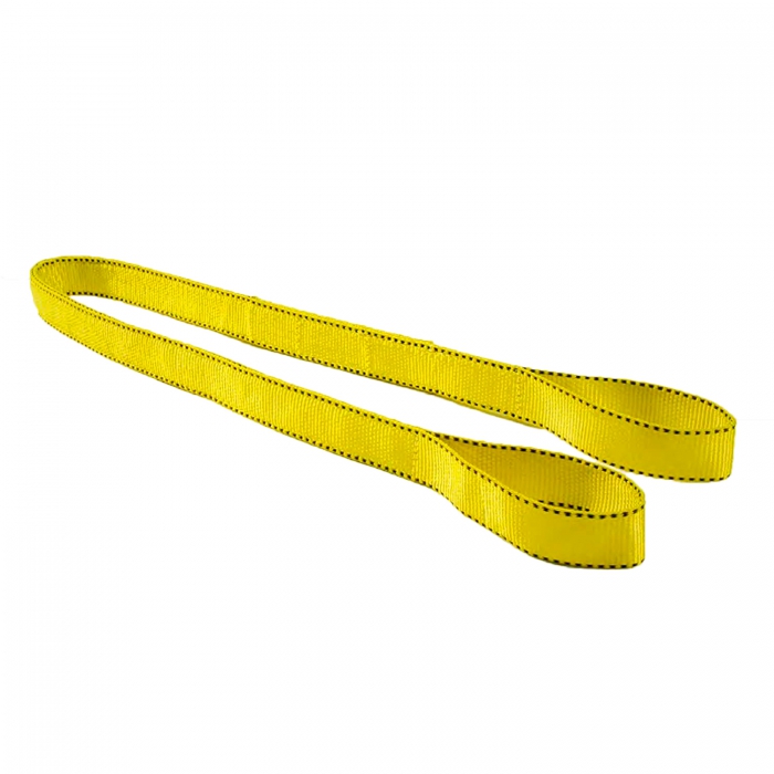 ESLINGA VIKING DE POLIESTER AMARILLO OJOOJO TIPO III 2 CAPAS 3 IN X 12 FT  image number null