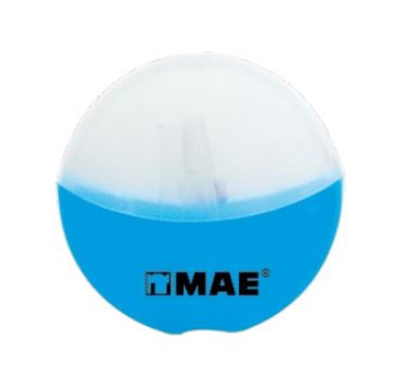 SACAPUNTAS MAE SDC1 CON DEPOSITO FORMA CIRCULAR CON 24 PIEZAS  image number null