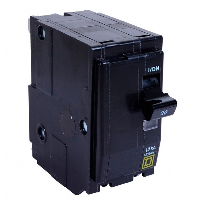 Interruptor Square D Qo220 en Miniatura 20 a 2 Polos  image number null