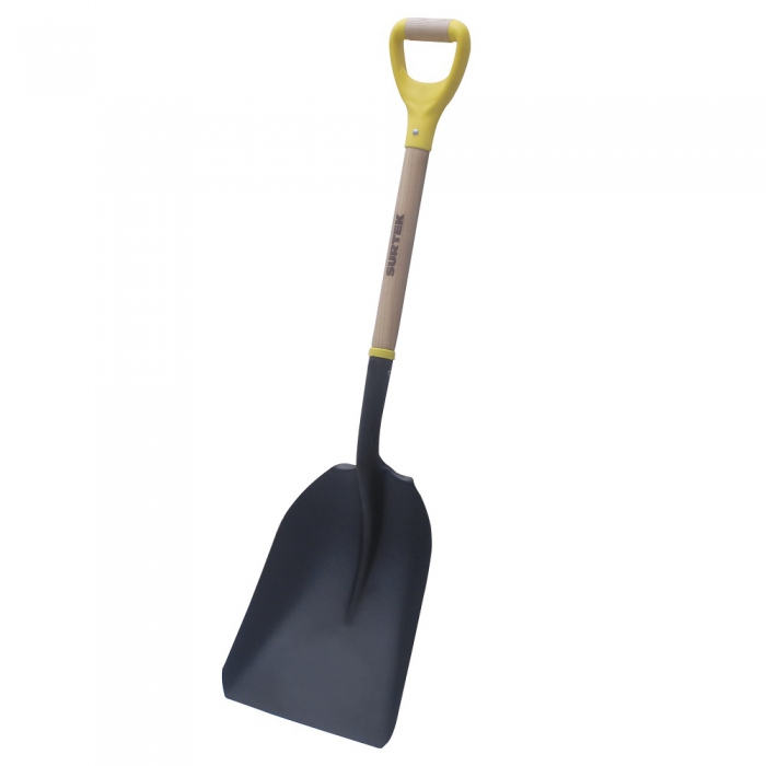 PALA SURTEK 130604 CARBONERA PROFESIONAL CON MANGO DE MADERA Y PUÑO CONTRACTOR  image number null