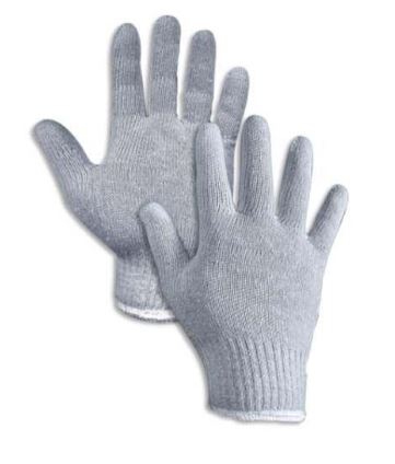 GUANTE GISA JAPONES GRIS 45 GRS 80% ALGODÓN20% POLIESTER PCABALLERO RIBETE BLANCOVERDE T7  image number null
