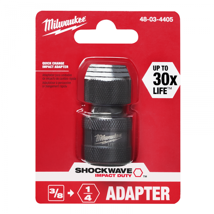 ADAPTADOR MILWAUKEE 48034405 HEX 14IN A CUADRADO 38IN  image number null