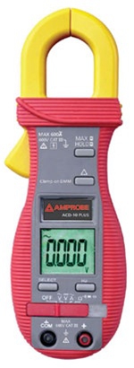 AMPERIMETRO AMPROBE ACD10 PLUS MULTIFUNCION HASTA 600A CON MORDAZA DELGADA  image number null